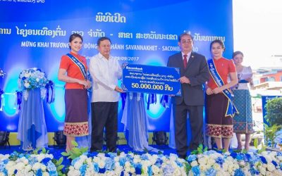 Sacombank góp phần phát triển kinh tế bền vững tại Lào- Savanakhet